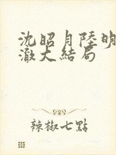 沈昭月陆明野许澈大结局