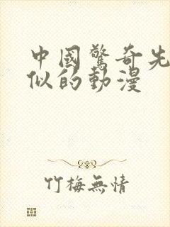 中国惊奇先生类似的动漫