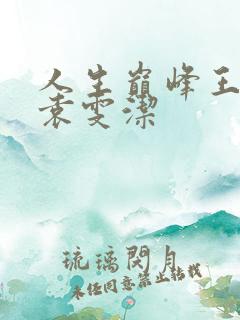 人生巅峰王子枫袁雯洁