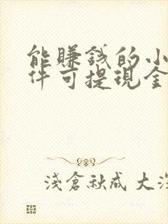 能赚钱的小说软件可提现金到微信