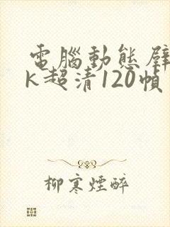 电脑动态壁纸4k超清120帧