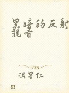 黑暗的反射免费观看