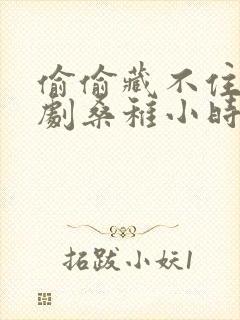 偷偷藏不住电视剧桑稚小时候