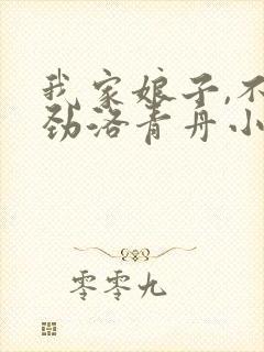 我家娘子,不对劲洛青舟小说无弹窗