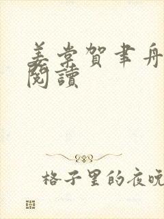 姜棠贺聿舟全集阅读