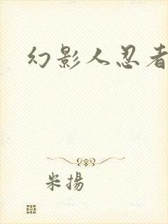 幻影人忍者积木