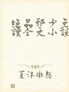 绝品邪少免费阅读全文小说