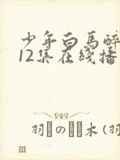 少年白马醉春风12集在线播放