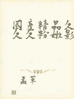 国产精品久久久久久粉嫩影视