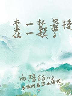 李一梵最后和谁在一起了