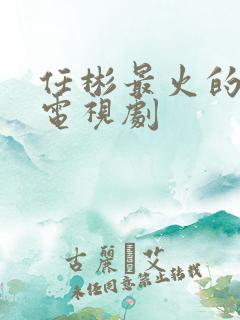 任彬最火的5部电视剧