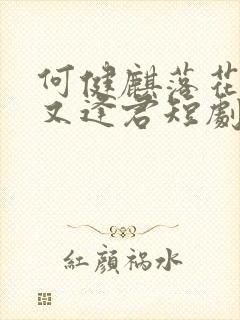 何健麒落花时节又逢君短剧免费观看