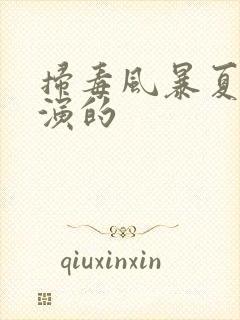 扫毒风暴夏迅谁演的