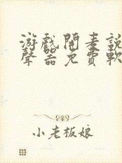 游戏开麦说话变声器免费软件