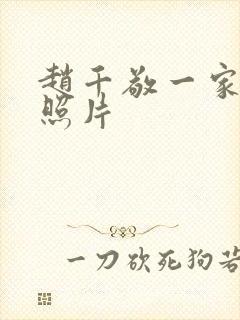 赵千敬一家三口照片