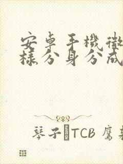 安卓手机微信怎样分身分成两个微信