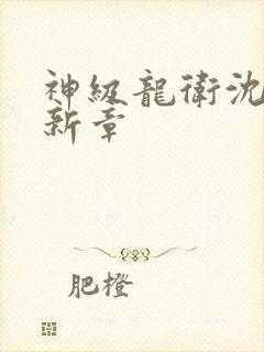 神级龙卫沈浪最新章