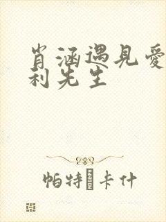 肖涵遇见爱情的利先生