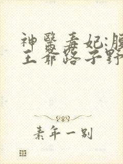 神医毒妃:腹黑王爷路子野