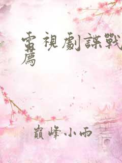 电视剧谍战片推荐