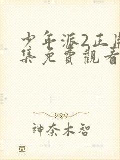 少年派2正版全集免费观看