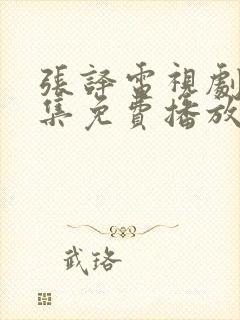 张译电视剧40集免费播放