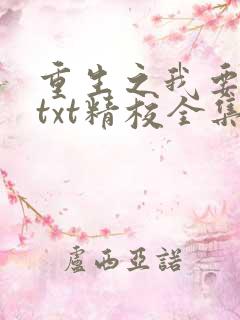 重生之我要冲浪txt精校全集下载