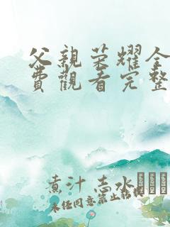 父亲荣耀全集免费观看完整版