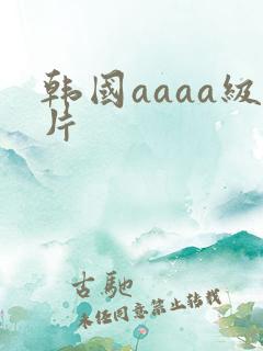 韩国aaaa级片