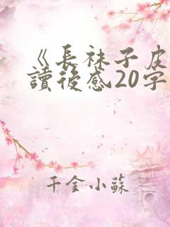 《长袜子皮皮》读后感20字