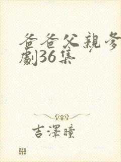 爸爸父亲爹电视剧36集