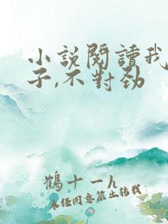 小说阅读我家娘子,不对劲