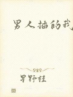 男人插的我好爽