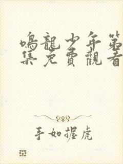 鸣龙少年第56集免费观看