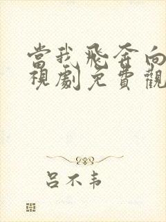 当我飞奔向你电视剧免费观看24集