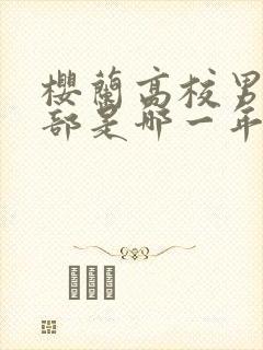 樱兰高校男公关部是哪一年的