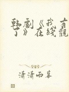 韩剧《我有爱人了》在线观看