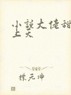 小说大佬甜妻宠上天