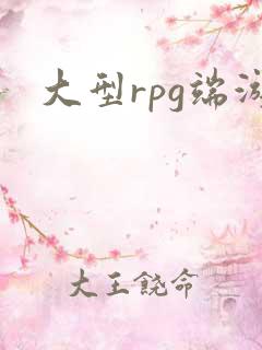 大型rpg端游