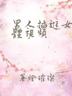 男人插进女人下体视频