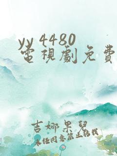 yy 4480电视剧免费在线观看