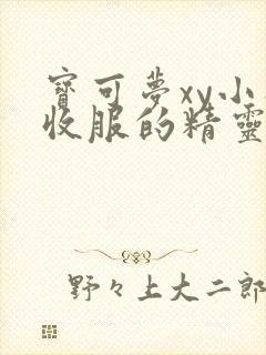 宝可梦xy小智收服的精灵有哪些