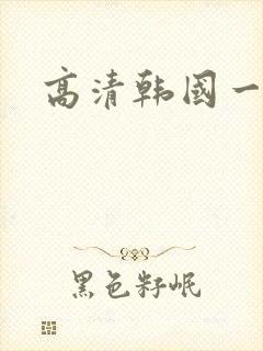 高清韩国一级片