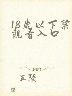 18岁以下禁止观看入口