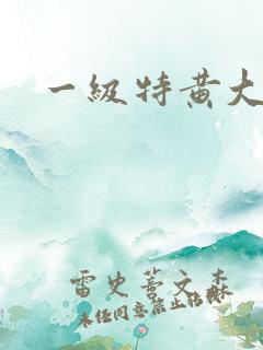 一级特黄大片色