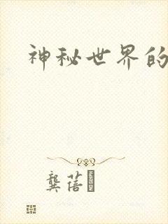 神秘世界的玩具