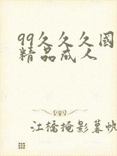 99久久久国产精品成人