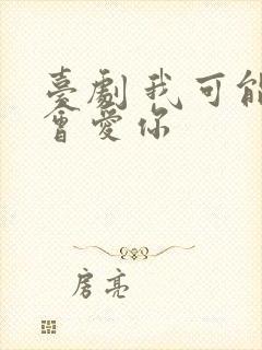 台剧 我可能不会爱你