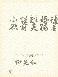 小说离婚后,禁欲前夫跪着求复合简凝在线