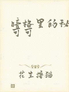 暗格里的秘密尤可可